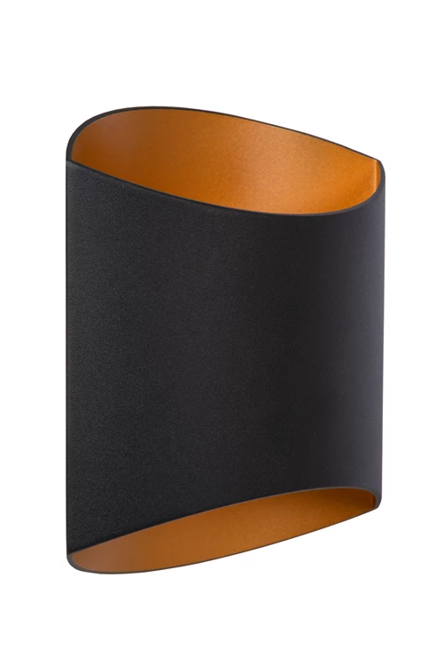 Lucide DILETTA - Lámpara de pared - 1xG9 - Negro - apagado